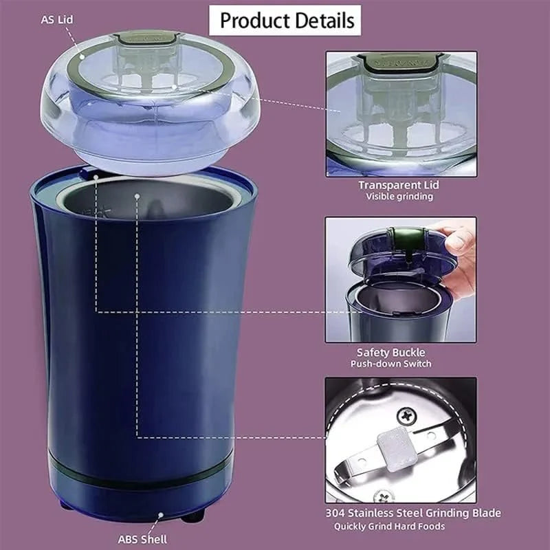 "Electric Spice & Coffee Grinder