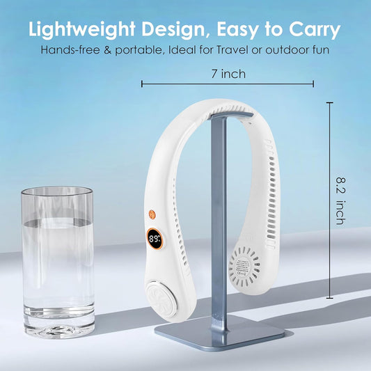 Portable Rechargeable Hands Free Neck Fan